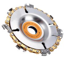 Drillpro 4-9 Inch Grinder Chain Disc 7-22 Tooth Wo