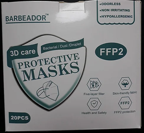 Barbeador — Protective masks