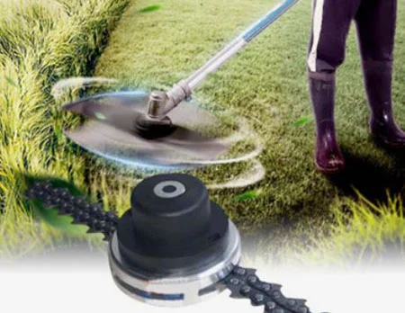 Universal 65Mn Trimmer Head Coil Chain Brush Cutte