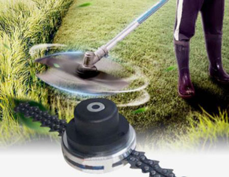 Universal 65Mn Trimmer Head Coil Chain Brush Cutte