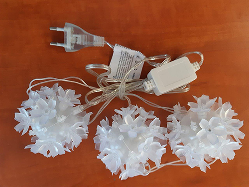 LED DIODS 3x20 Svítící koule