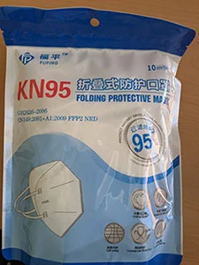 FUPING — KN95 Folding Protective Mask