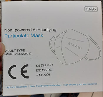 Airtao — Non-powered Air-purifying particulate mask