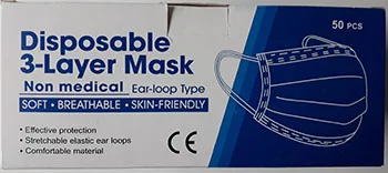 Disposable 3-Layer Mask