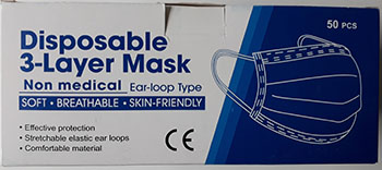 Disposable 3-Layer Mask