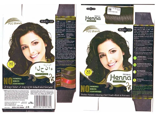 PCC Brands — Henna Herbal Black 1.0
