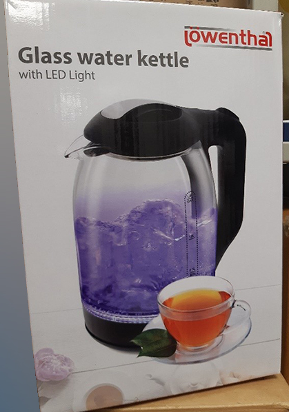 Löwenthal — Glass Water Kettle with LED light
