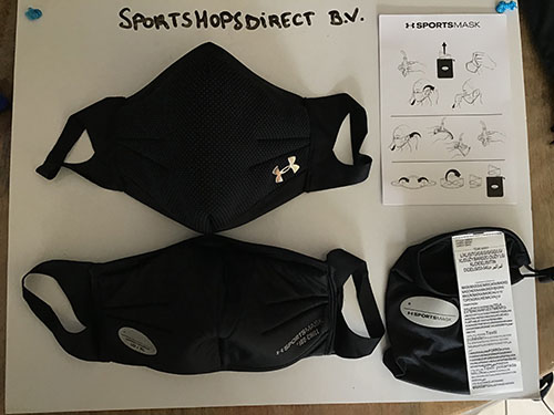 Under Armour — Sportsmask black