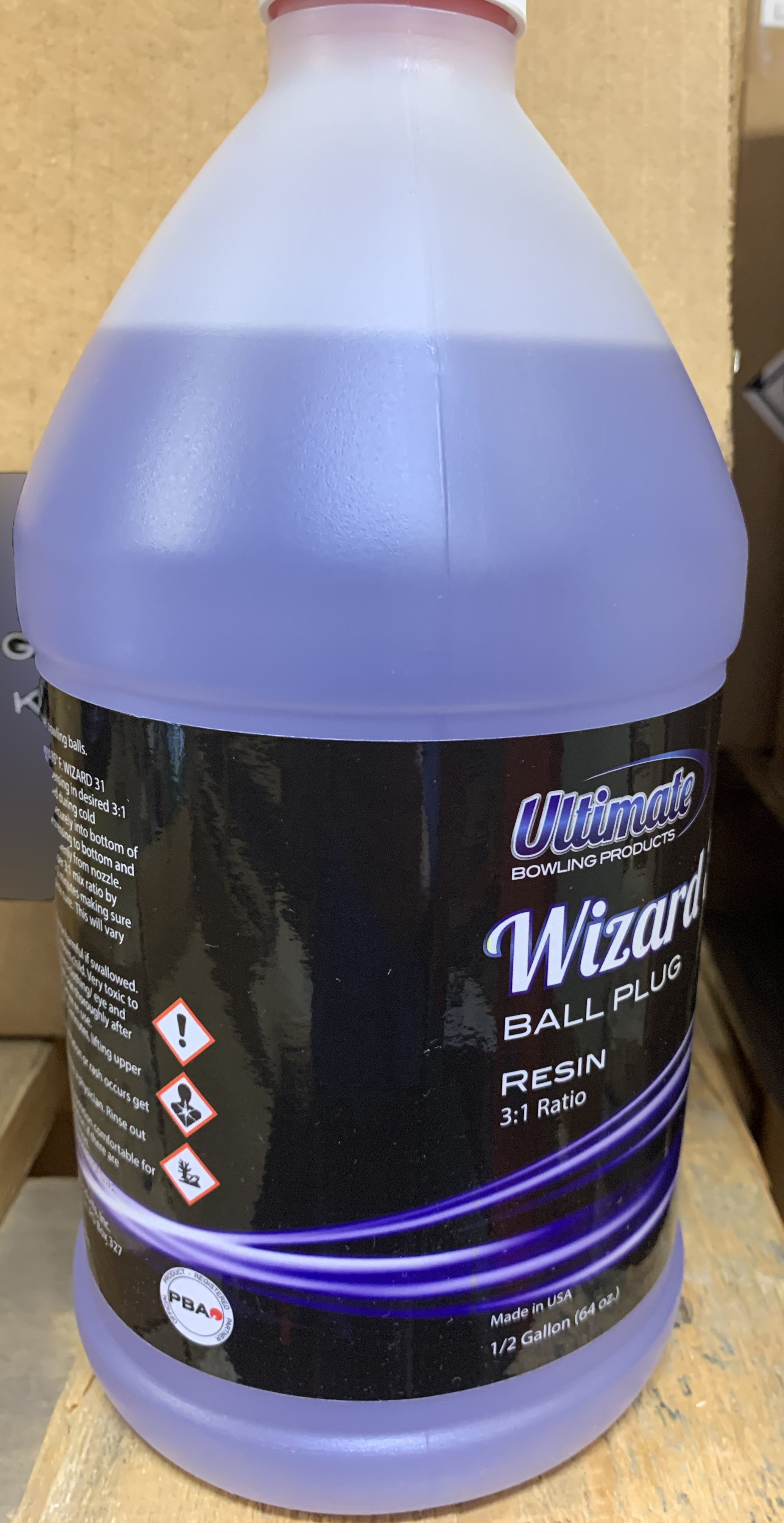 Brunswick, Wizard — Wizard 31 Ball Plug Resin