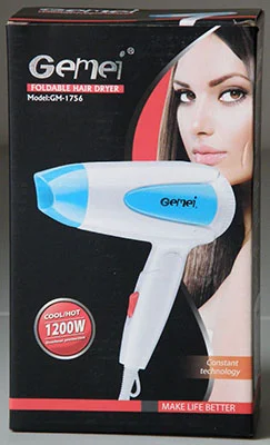 GEMEI — FOLDABLE HAIR DRYER