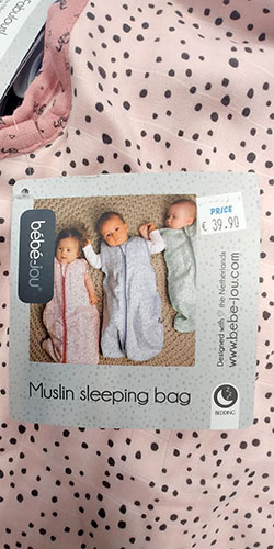 Baby- jou — Muslin sleeping bag