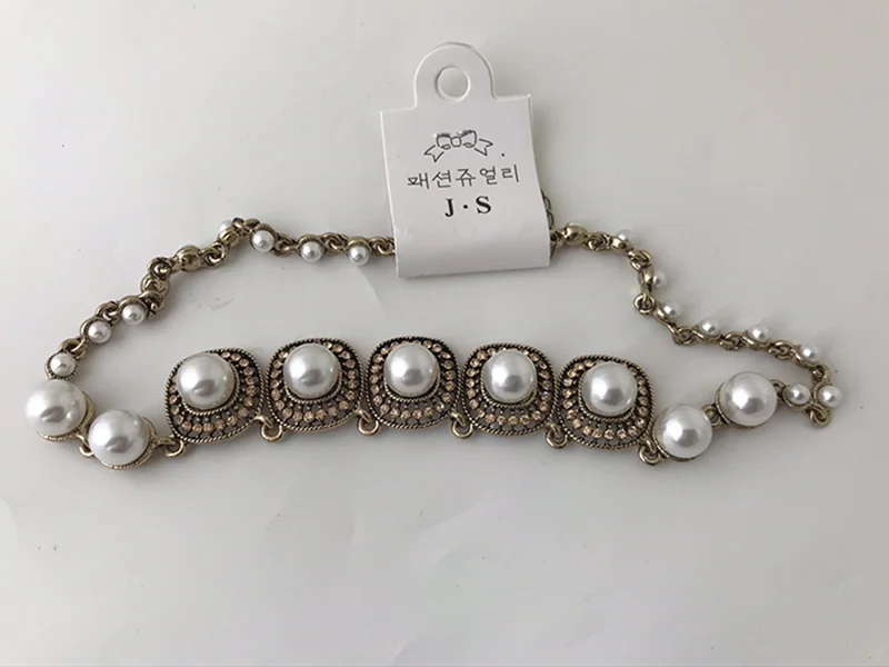 Occident Four Leaf Pärlor Hot Sale Halsband