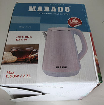 Marado — Vattenkokare