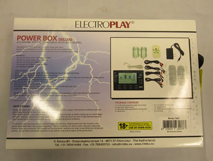 AC/DC adapter — RIMBA Digital Sex Power Box