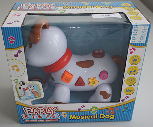 Early Steps — Musical Dog
