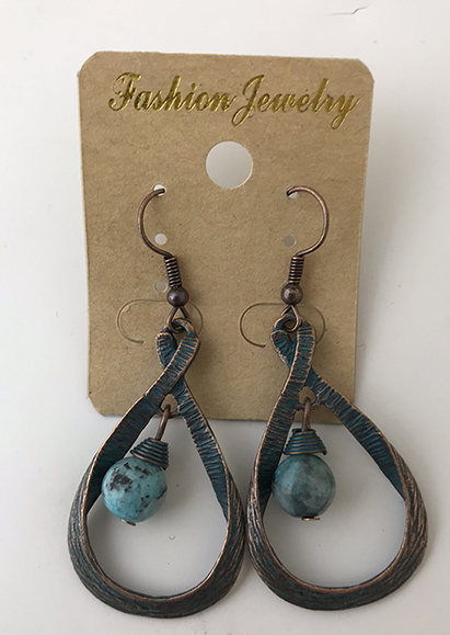 Fashion Jewelry — Bohemian Cross Drop Earrings