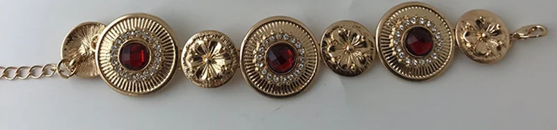 Occident Modeable Popular Round Plate Hot Sale Armband