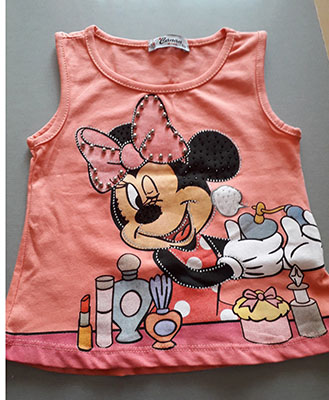ATABAY KIDS — Toddlers sleeveless t-shirt