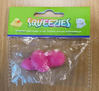 Squeezie — Squeezy Dog (Knautschbarer Hund)