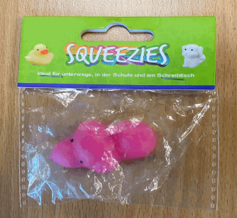 Squeezie — Squeezy Dog (Knautschbarer Hund)