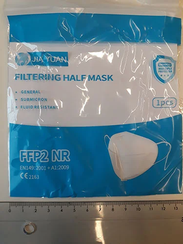 JIA YUAN — FFP2 NR Filtering Half Mask