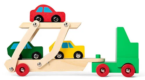 Flying Tiger Copenhagen — CAR TRUCK W CARS WOODEN