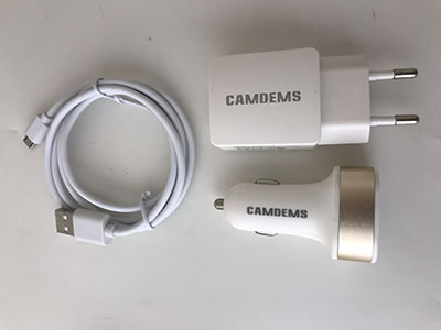 CAMDEMS — CAMDEMS2A EU wall Charger Adapter