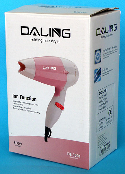 DALING — Folding hair dryer