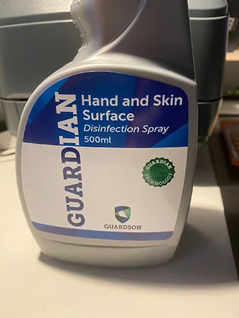 Guardson — Guardian Hand and skin surface