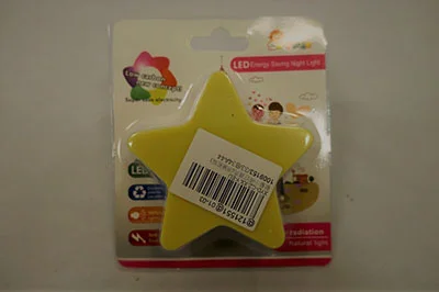 Mini Led Night Lights Cute Star Light Sensor Control Kids Room Decoration Lamp US/EU Plug