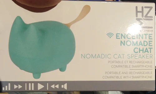Hertzmann — Enceinte nomade chat