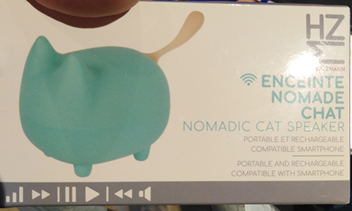 Hertzmann — Enceinte nomade chat