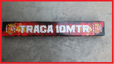 Salon Roger Fireworks — Traca 10MTR