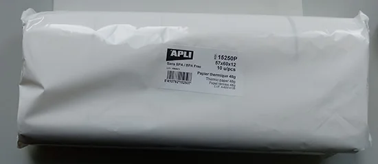 APLI — Papier thermique Sans BPA 48g