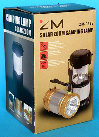 ZM — SOLAR ZOOM CAMPING LAMP