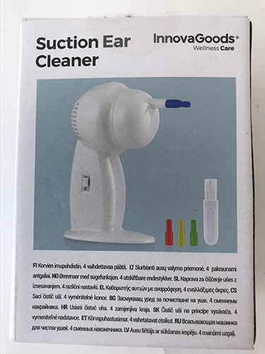 InnovaGoods Wellness Care — Suction Ear Cleaner