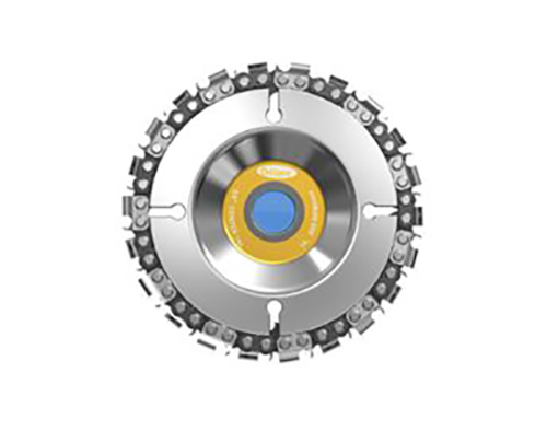 Drillpro — Drillpro-4-Inch-16mm-Grinder-Chain-Disc-22-Tooth-Wood-Carving-Disc-For-100-or-115-Angle-Grinder