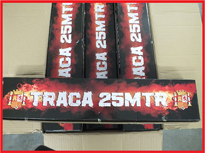 Salon Roger Fireworks — Traca 25MTR