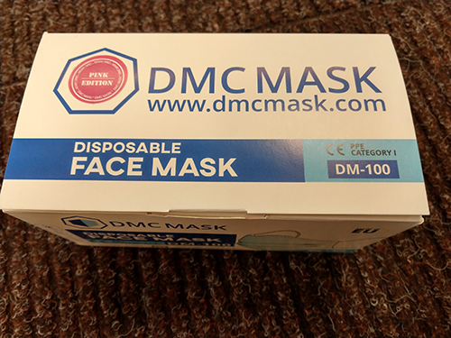 DMC — Disposable face mask