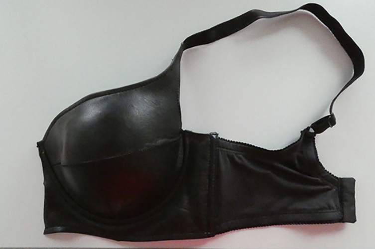 ZADO — Leder BH mit Bügel 75 Bsw