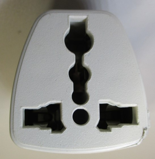 UK/AU/EU to US AC Power Plug Adaptor