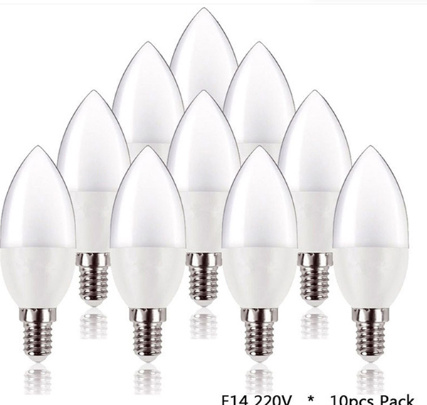 10pcs LED Candle Bulbs