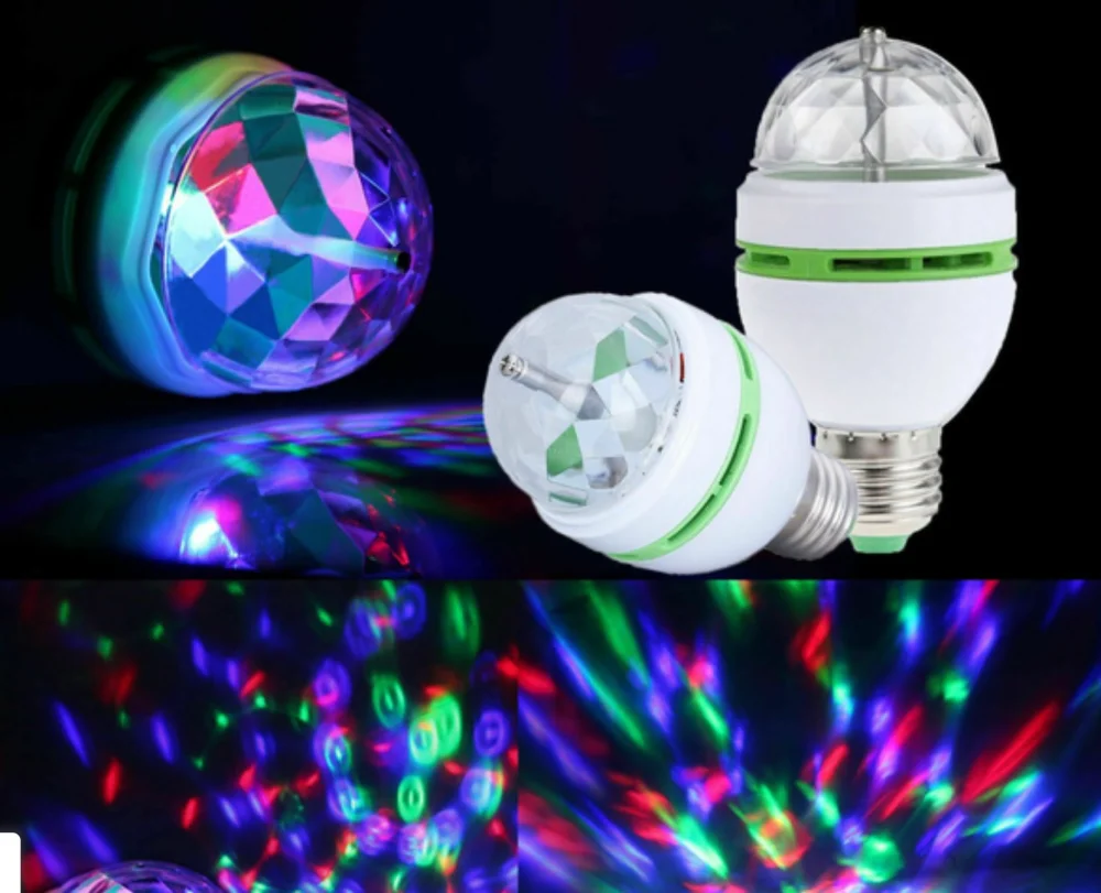 Ranpo Lighting — LED Rotating Disco Bulb RGB