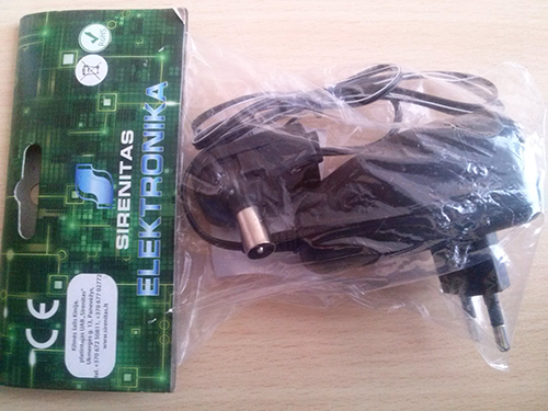 SIRENITAS ELEKTRONIKA — Switching Adaptor