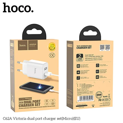 hoco. — Dual Port Charger Set