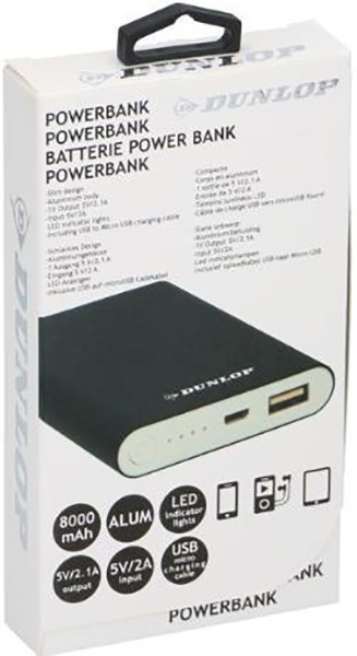 Dunlop — Power bank