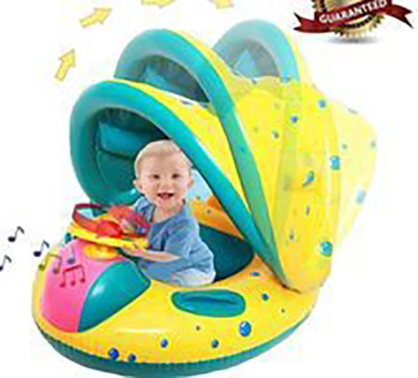 Sunshine Smile — Inflatable Swimming Seat