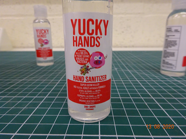 Yucky Hands — Hand Sanitiser Gel