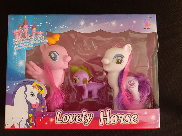 OSBOO — Toy ponies set