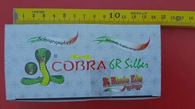 Di Blasio Elio Fireworks — Cobra 6 R Silber